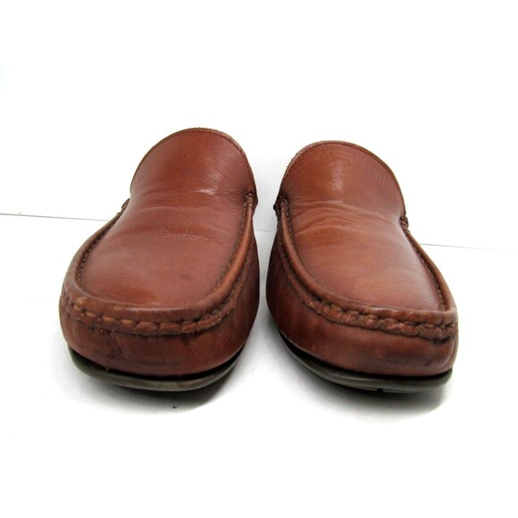 Dino Draghi  Brown Moc Toe Driving Loafers Size US 9 EUR 42 main image 9